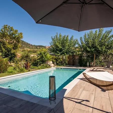 Apartament L'ecrin Du Clocher Maison Piscine Jardin Wifi Rivière-sur-Tarn
