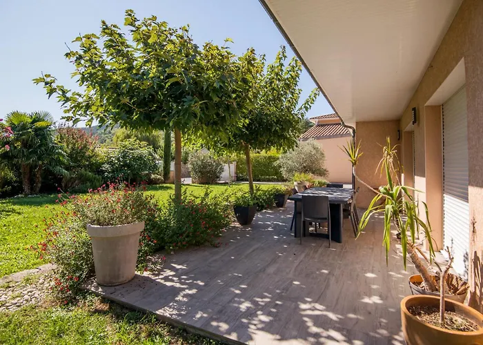 Appartement L'ecrin Du Clocher Maison Piscine Jardin Wifi Rivière-sur-Tarn